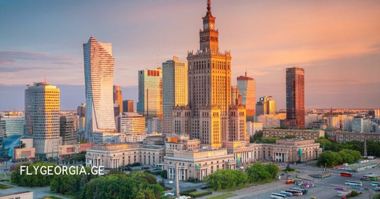 warsaw tbilisi aviabiletebi