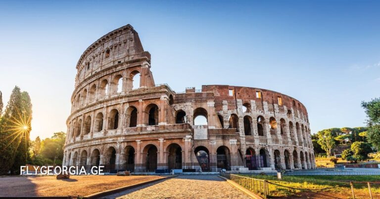 tbilisi rome flight